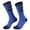 Blue, variant on LIZENG Kids' Ski Socks with Print Thermal Mid Calf Socks for Boys & Girls Cotton for Kids