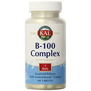 UPC 021245523062 product image for Kal - B Sustained Release Complex, Tablet (Btl-Plastic) 100mg 60ct | upcitemdb.com