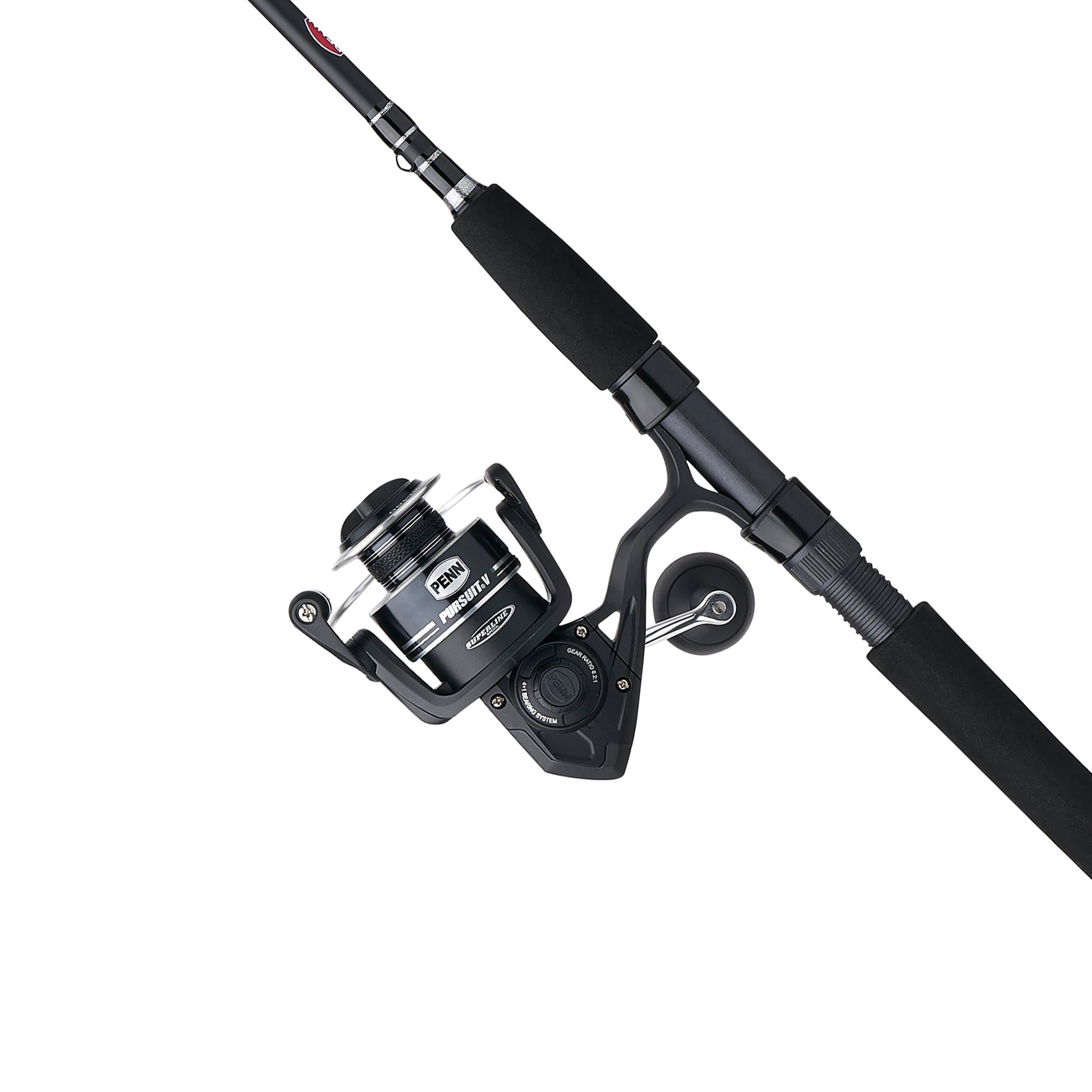 PENN Pursuit V Spinning Fishing Combo, 7' Medium Rod, 4000 Size Reel