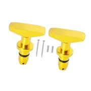 Unique Bargains 2pcs Car Oil Dipstick Pull Handle Gold Tone for Ford for Mustang