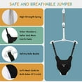 thumbnail image 5 of G TALECO GEAR 2 in 1 Baby Swing Outdoor, Baby Jumpers and Bouncers, Indoor Toddler Swing for Baby up to 3 Year, White, 5 of 8