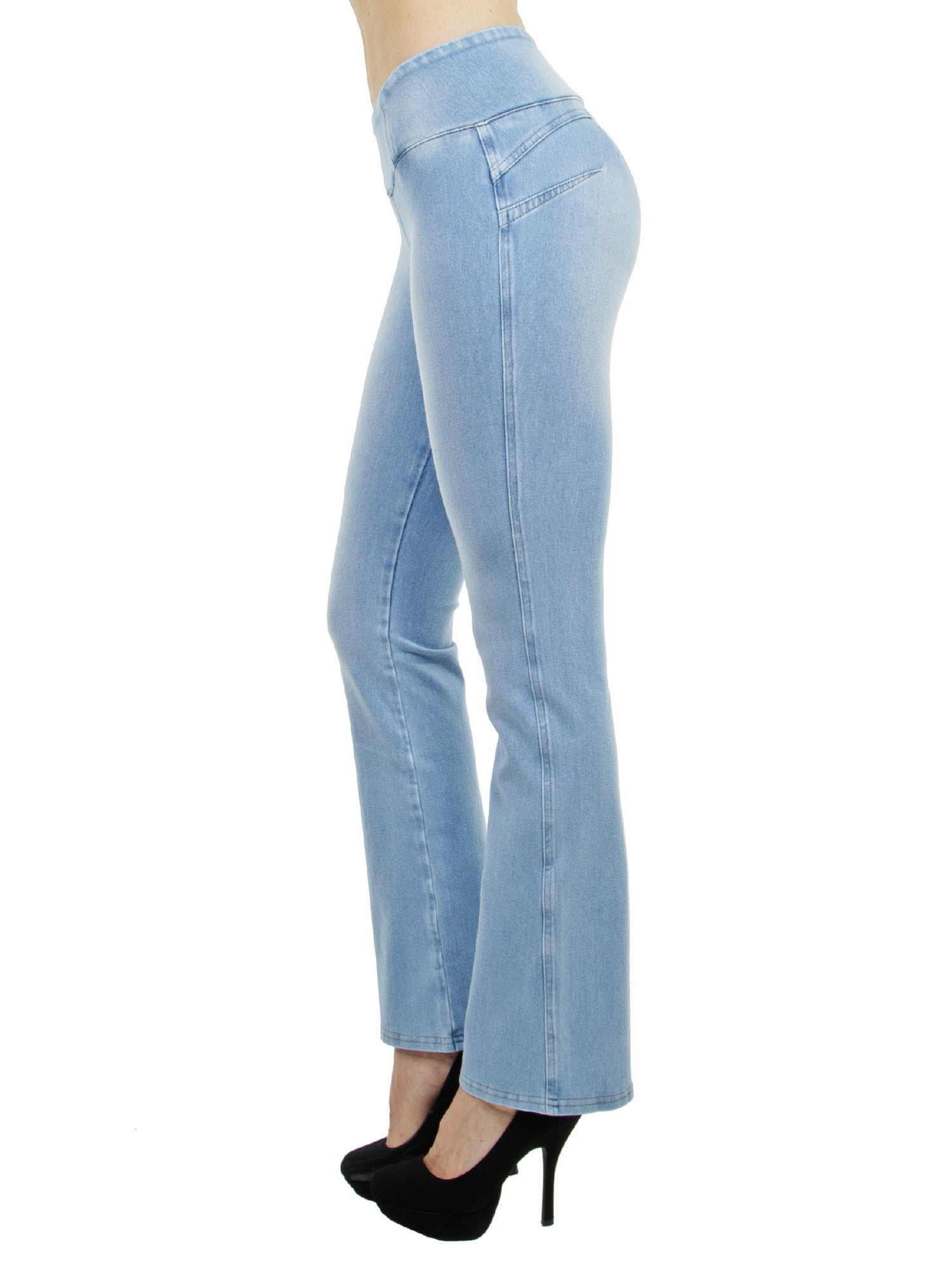 Fashion2love Shaping Pull On Butt Lift Push Up Yoga Pants Stretch