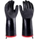 thumbnail image 1 of Guantes aislados resistentes al calor/frío para barbacoa/parrilla, guantes de horno para ahumador, freír pavo, ahumar carne, comida caliente, soporte para ollas, retardante de llama a prueba de agua y aceite con revestimiento de neopreno (18") Sailing Electrónica, 1 of 6