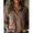 Khaki, variant on Womens Plus Size Shirts Oversized Tshirts for Women Oversized Long Sleeve Button Linen Tee Plus Size Tops Blue L