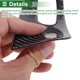 thumbnail image 4 of Cubierta de panel de interruptor de elevación de ventana para Nissan Sentra 2016-2019, accesorios interiores de fibra de carbono, 4 of 6