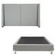 thumbnail image 1 of Box Base Cama Individual + Cabecera Milan Gris, 1 of 8