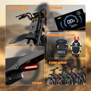 BIGNIU BG-SP Electric Bike for Adults – 750W(peak 3000W) Motor, E Mountain Bike 60V 32Ah UL 2849 Certified