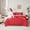 Red, variant on Feelyou Child American Lacrosse Bedding Comforter Set 7 Pieces, Ball Sports Gaming Full Bedding Set, Red Cartoon Theme Reversible Fitted Sheet Flat Sheet, Microfiber Bedroom Decor