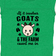 thumbnail image 4 of Inktastic If It Involves Goats & the Farm Count Me in Boys or Girls Baby Bodysuit, 4 of 5