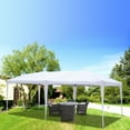 thumbnail image 4 of SEGMART Canopy Tent with 4 Sidewalls, 10 x 20 ft Portable Shade Folding Canopy with Carry Bag, Adjustable Folding Gazebo Tent for Sunshade, Waterproof Outdoor Tent for Patio Wedding, 4 of 10