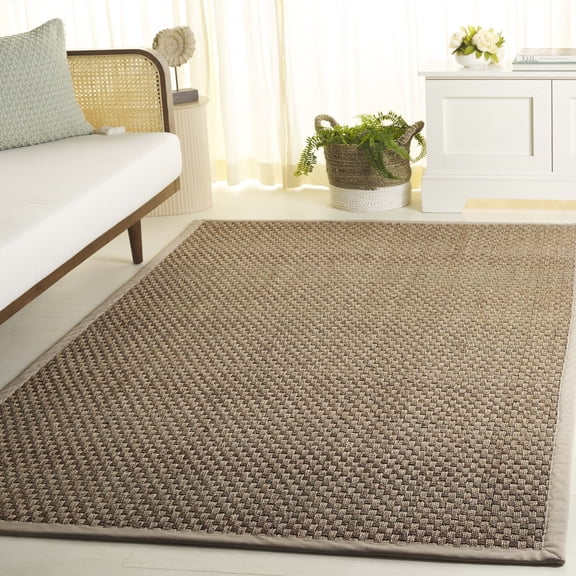 Safavieh Natural Fiber Rylie Solid Area Rug, Natural/Beige, 5' x 8'