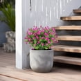 thumbnail image 7 of UV Protected Artificial Floral,Fake Outdoor Plant Decor,No Fade Weatherproof Design,Garden Patio Window Box Ornament,Spring Summer Home Decor,Long Lasting Maintenance Free Faux Plant, 7 of 7