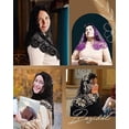 thumbnail image 6 of Catholic Lace Mantilla Veil - Marian Apparitions Embroidery Spanish Church Mass Scarf Chapel Prayer Christian Veil, 6 of 6