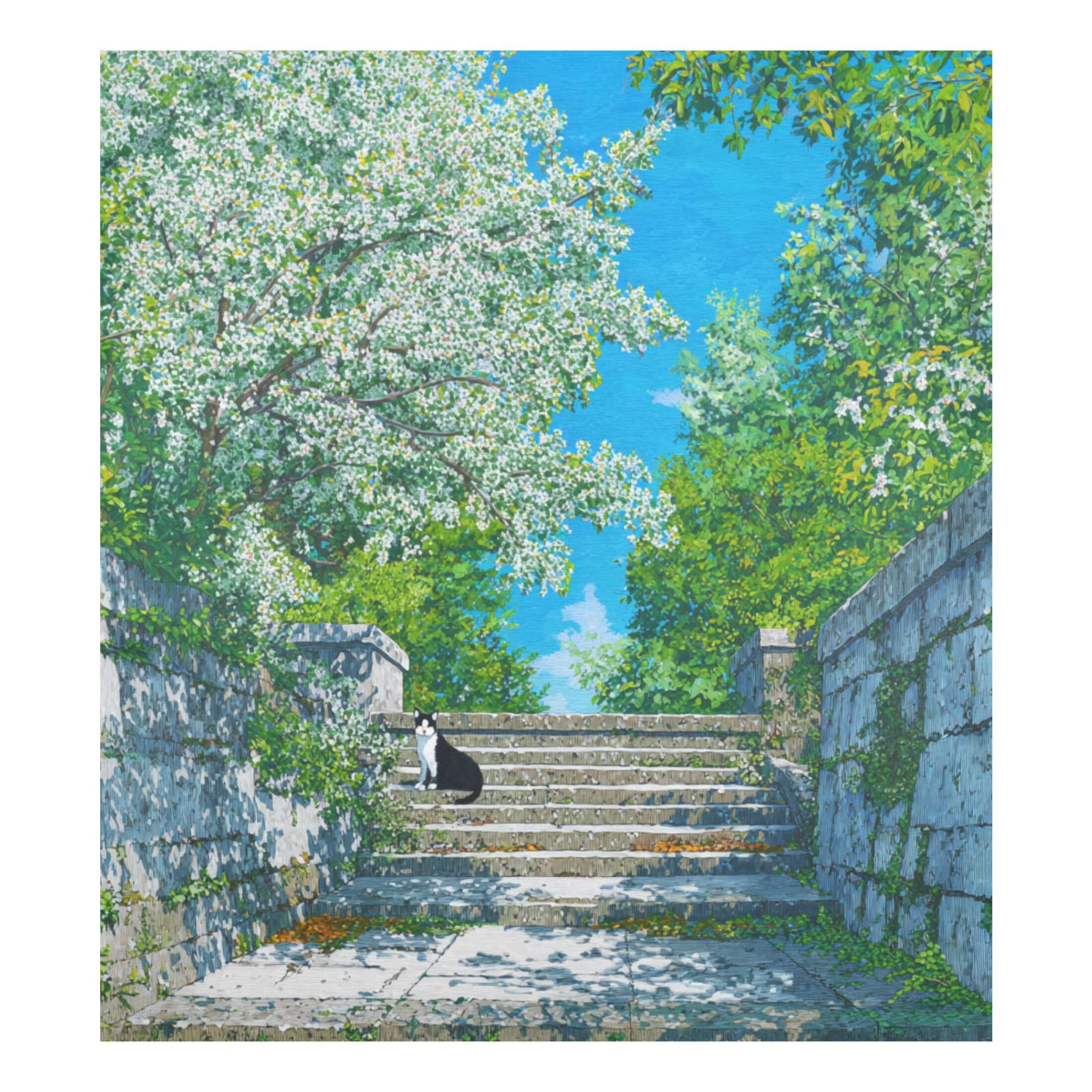 Dishwasher Magnetic Refrigerator Magnet Cover Sticker Home Decorative 23"x26" Spring Morning