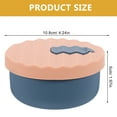 thumbnail image 5 of AURARMLET Silicone Bar Soap Holder Travel Case with Lid for Bathroom and Camping, 5 of 8