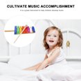 thumbnail image 2 of SHOWERORO 1Pack Musical Toy for Toddlers in Assorted Color Wooden Design, 2 of 8
