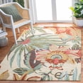 thumbnail image 2 of SAFAVIEH Jardin Augustine Floral Wool Area Rug, Ivory/Multi, 8' x 10', 2 of 11