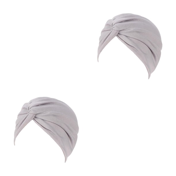 Sonducket Turbante musulmán Hijabs Gorras Frente Sombrero Plisado Pacientes de quimioterapia Sombreros Type3 NO3