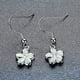 thumbnail image 2 of Flower S Pendant Drop D Hook Earrings Women Girls Day Jewelry(1 P, Silver), 2 of 5