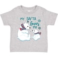 thumbnail image 3 of Inktastic My Safta Loves Me- Cute Polar Bears Boys or Girls Toddler T-Shirt, 3 of 5