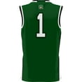 thumbnail image 3 of Men's GameDay Greats #1  Green Ohio Bobcats  Lightweight Basketball Jersey, 3 of 4