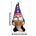 thumbnail image 2 of Outdor Figurines de Lutins Patriotiques Décorations du 4 Juillet 3 Pcs Lutins en Résine Rouges Blancs Bleus Statues de Lutins pour la Fête de l'Indépendance Jour du Souvenir Jour des Anciens Combattants, 2 of 5