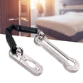 thumbnail image 4 of Cerradura de cadena para puerta Windfall, cerradura de cadena resistente para puerta como protector de cadena de puerta secundaria para cierre de seguridad, cierre de protección para hogar, hotel,, 4 of 8