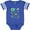 Football Blue and White, variant on Inktastic Space Rocket Future Astronaut Boys or Girls Baby Bodysuit