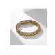 thumbnail image 4 of Esclava Oro Dos 21 cm Filas De Acero Magnética Hebilla Para Hombre, 4 of 4