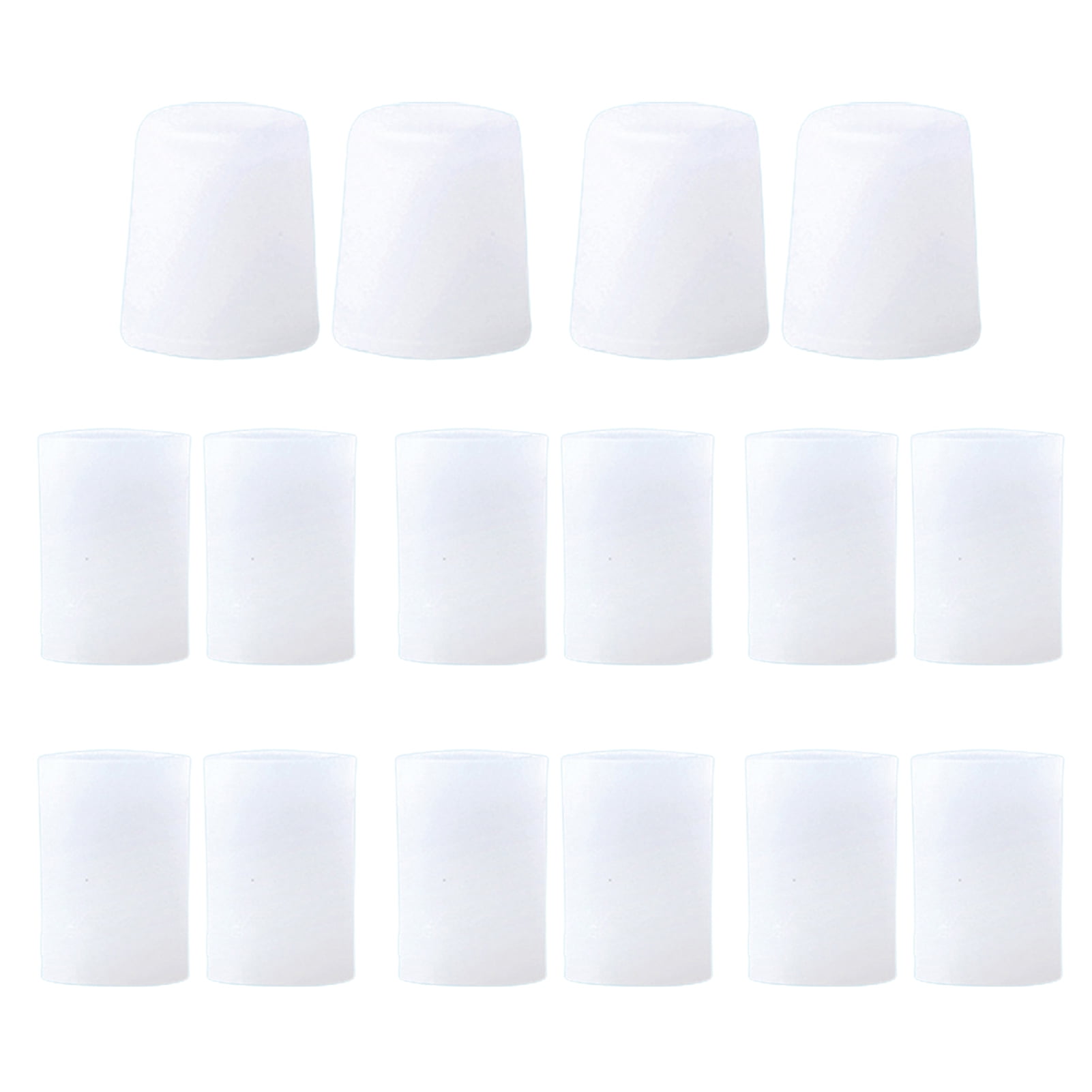 FaLX 8 Pairs/Set Toe Separators Pain Relief Correct Toe Posture Silicone Soft Pedicure