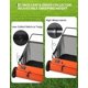 thumbnail image 4 of QinaQin Barredora manual de 21 pulgadas para césped, con bolsa de 7 pies cúbicos, 4 cepillos giratorios, altura ajustable y ruedas de goma, 4 of 6