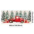 thumbnail image 2 of Christmas Polar Believe Garage Door Decoration 34x26x3cm Vintage Believe Train Garage Door Banner Cover Polar Santa Garage Backdrop for Xmas Eve Holiday Outdoor Wall Decor, 2 of 5