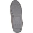 thumbnail image 7 of SNUGRUGS Womens Luxury Wool Suede Moccasin / Slipper with Rubber Sole (11 US, Grey), 7 of 7