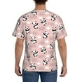 thumbnail image 2 of Naloa Panda Flying in the Sky (2) Men's T-Shirt Sport T-shirt Men's Basic Tee Casual Men's Shirt, Round Neck, Short Sleeves - XX-Large, 2 of 5