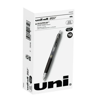  Muji Gel Ink Ball Point Pen, 0.38-mm, Black,10pcs x 3set :  Office Products