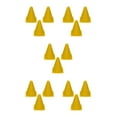 thumbnail image 2 of Decodeary 3pieces Cônes Plats de Route de Football - Forte Adhérence Rentable Approprié Jaune 23cm 5Set, 2 of 6