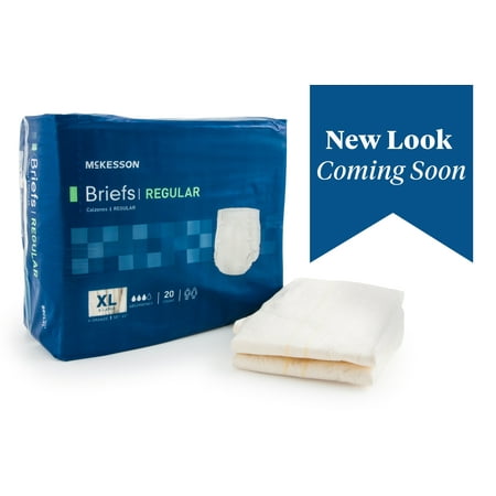 - McKesson Super Plus Adult Diaper Brief XL Contoured BRCLXL 60/Case