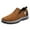 Brown, variant on KELINFONG Mens Slip on Walking Shoes Sneakers Hands Free Loafers Comfortable Hiking Running Shoes Casual Sneakers