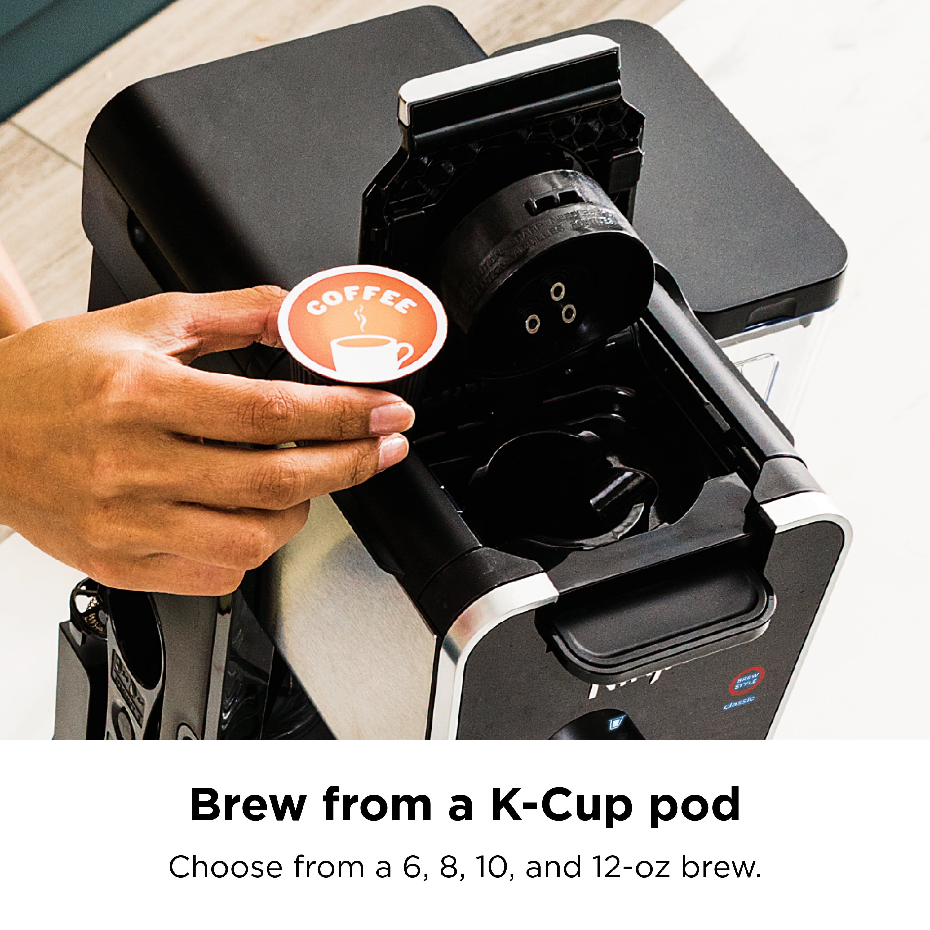 Ninja Single-Serve Pods & Grounds Specialty Coffee Maker 