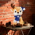 thumbnail image 6 of ToyKingdee Christmas Reindeer Stuffed Animals Plush Toys, Cute Santa Deer Elk Toys Decor, Soft Christmas Stuffed Reindeer Plushies Gifts, Holiday Xmas Deer Room Decorations, 6 of 6