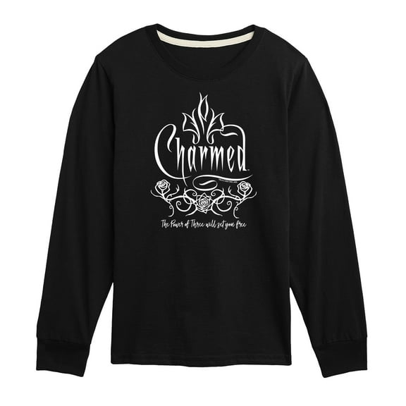 Charmed - The Power of Three Will Set You Free - Toddler And Youth Long Sleeve Graphic T-Shirt