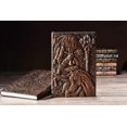 thumbnail image 4 of Vintage Notebook Lined Ruled A5, Leather Travel Journal Retro Hardcover Diary Handmade Embossed Writing Notepad Planner Idea Magical Pharaoh3D, 4 of 4