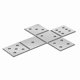 thumbnail image 1 of DIY Welding Cube Kit with 16 Gauge Metal Plates for Crafting and Projects, 1 of 5