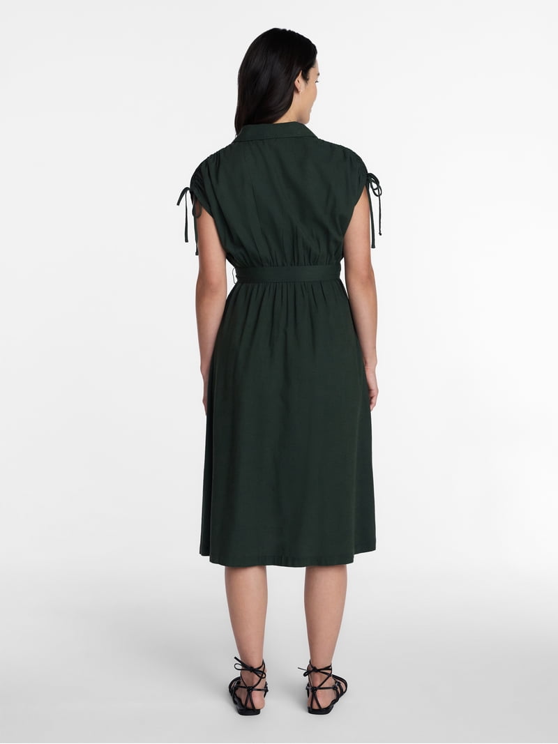 t shirt dresses at walmart Time and Tru Women's and Women's Plus Cotton T-Shirt Dress with Short Sleeves, Sizes XS-4X