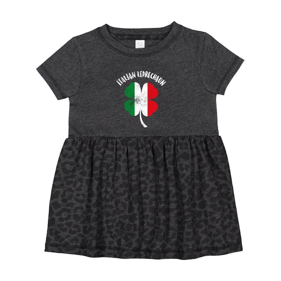 Inktastic Italian Leprechaun Girls Baby Dress