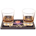 thumbnail image 1 of Crown Royal Whisky Set with 2 Glasses and A Mini Bar Mat, 1 of 5