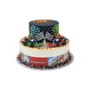 Super Mario- Rainbow Road Two Tier Cake