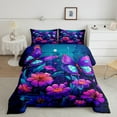 thumbnail image 1 of YST Wild Butterfly Bedding Set, Queen, Pink Floral, 1 of 6