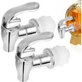 thumbnail image 1 of Queilt Pack Beverage Dispenser Faucet Water Dispenser Replacement Tap for Beverage Dispenser Glass Container Coffee Juice Drinking Fountain, 1 of 5