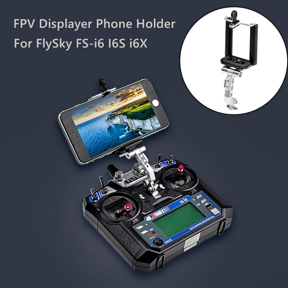 FPV Displayer Phone Holder Fixed Mount Bracket Part For Fly Sky FSi6